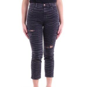 J Brand Black Dazzle Destruct Jeans Size 24